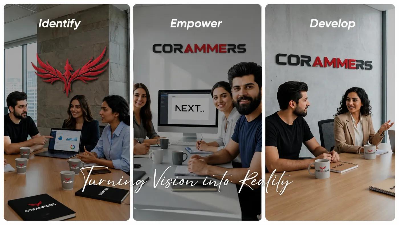 The Corammers team at work